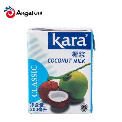 kara佳乐椰浆200ml印尼进口浓椰汁椰子汁 烘焙甜点椰浆西米露材料